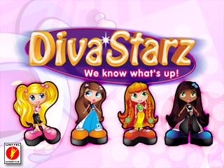 DivaStarz CDROM from Mattel, tsp!, and Blue Arrow