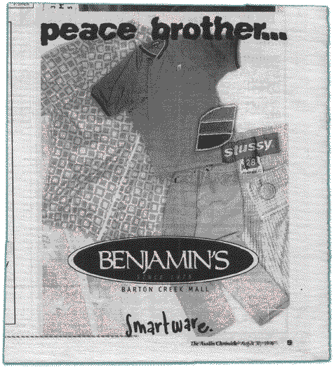 benjamins: peace brother